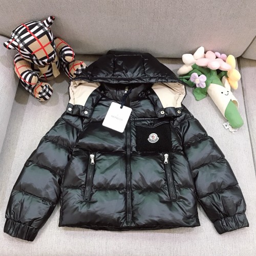 Moncler Yule Down Jacket Children Aged 3 7 Years Old Midnight Blue