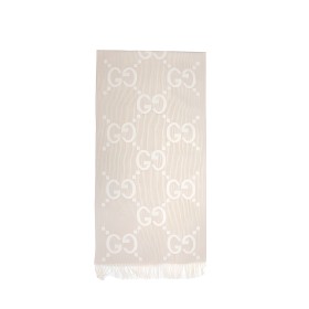 GUCCI Knit Scarves Women's Khaki