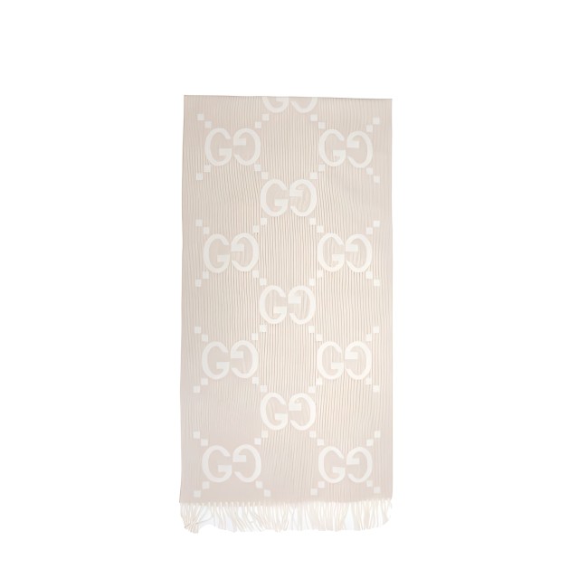 GUCCI Knit Scarves Women's Khaki