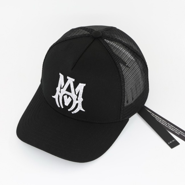 AMIRI Trucker Logo embroidered Cap