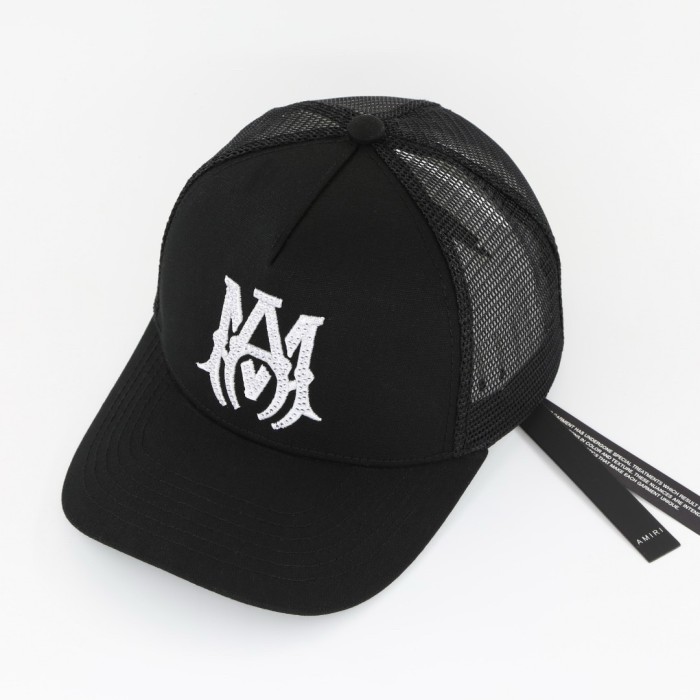 AMIRI Trucker Logo embroidered Cap