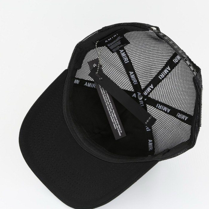 AMIRI Trucker Logo embroidered Cap