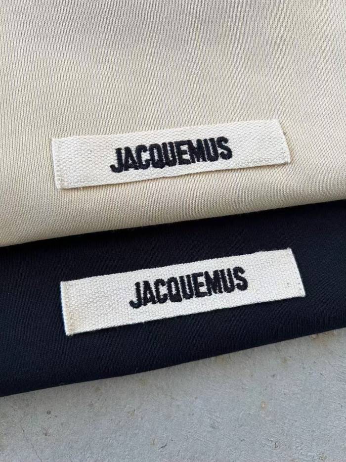 Jacquemus Logo Patch Zip Up Hoodie