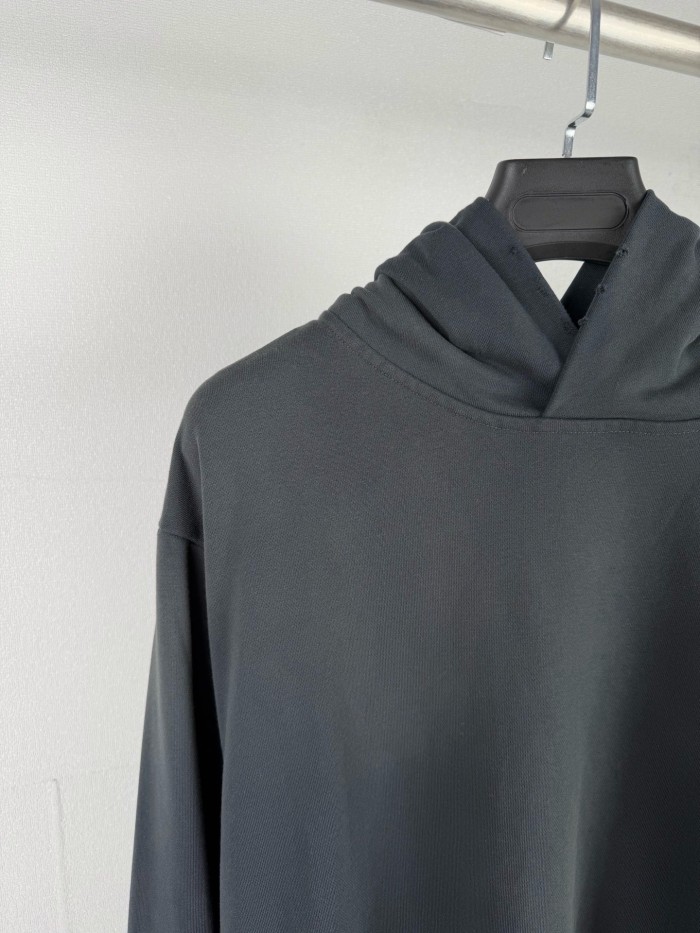 Acne Studios Sweatshirts Unisex Faded Black Hooded (Non-detachable) Moderate