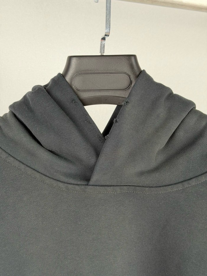 Acne Studios Sweatshirts Unisex Faded Black Hooded (Non-detachable) Moderate