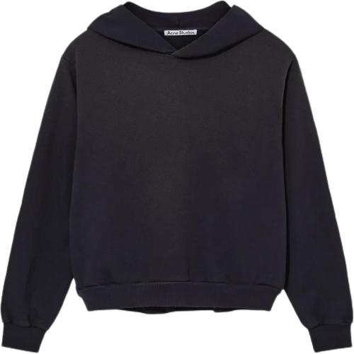 Acne Studios Sweatshirts Unisex Faded Black Hooded (Non-detachable) Moderate