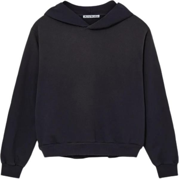 Acne Studios Sweatshirts Unisex Faded Black Hooded (Non-detachable) Moderate