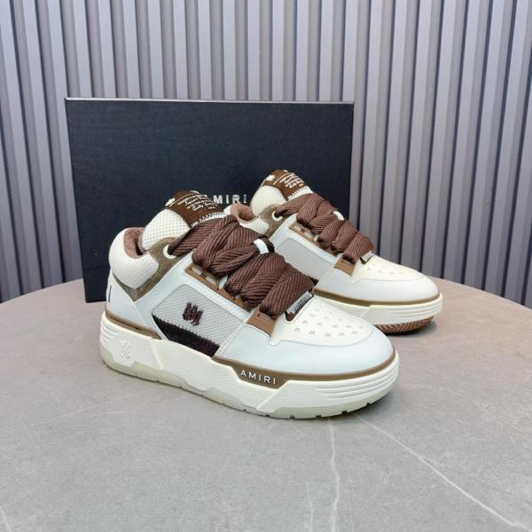 AMIRI MA-1 White Brown