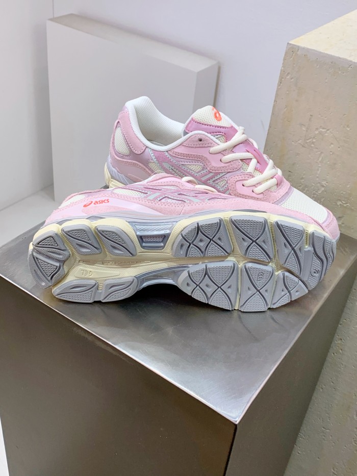 ASICS GEL NYC Abrasion Resistant Low top Running Shoes Unisex Pink