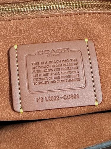 COACH Chelsea Cow Leather Crossbody Bags Large Women's Maple Brown CDS61-B4MPL size L30cm W12cm H18cm