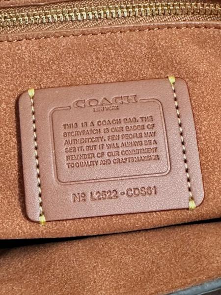 COACH Chelsea Cow Leather Crossbody Bags Large Women's Maple Brown CDS61-B4MPL size L30cm W12cm H18cm
