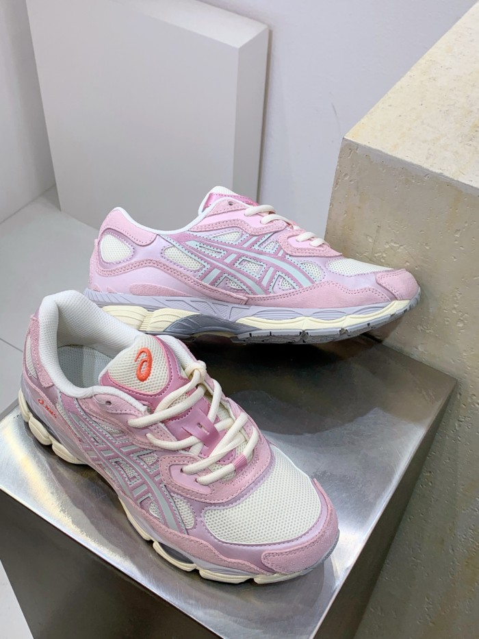 ASICS GEL NYC Abrasion Resistant Low top Running Shoes Unisex Pink