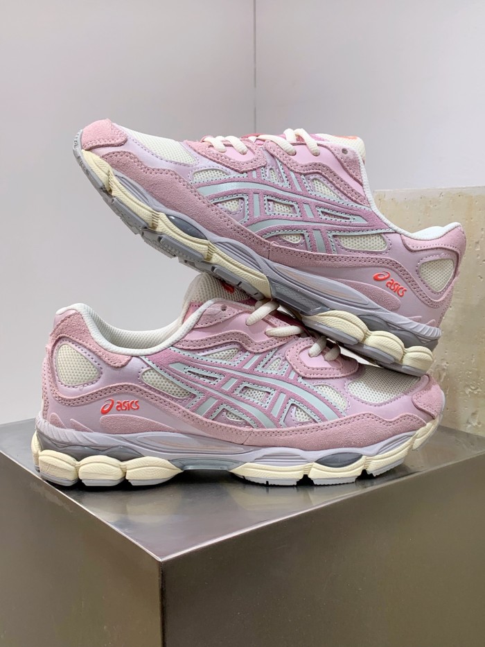 ASICS GEL NYC Abrasion Resistant Low top Running Shoes Unisex Pink