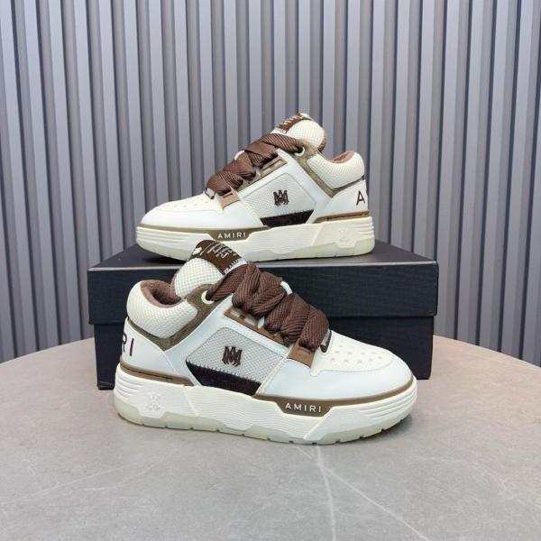 AMIRI MA-1 White Brown