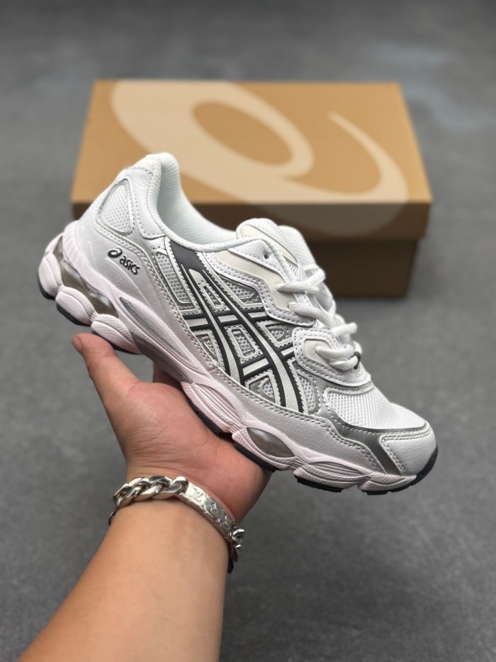ASICS GEL NYC Abrasion Resistant Low top Running Shoes Men's White