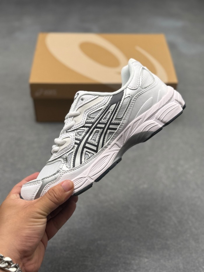 ASICS GEL NYC Abrasion Resistant Low top Running Shoes Men's White