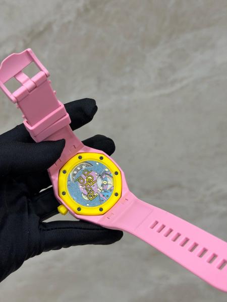 Swatch x Audemars Piguet AP Bioceramic Royal Pop Savonnette Otg Roz