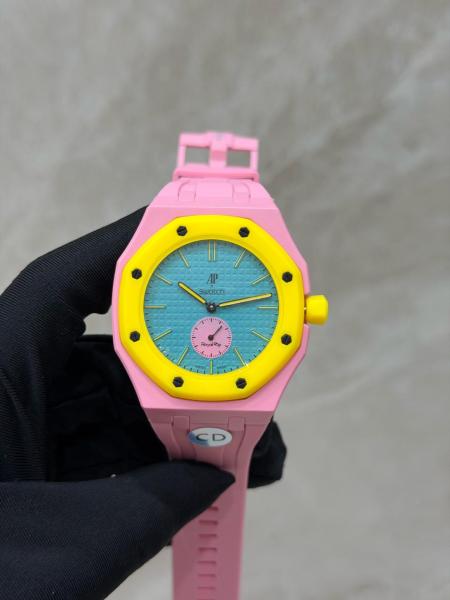 Swatch x Audemars Piguet AP Bioceramic Royal Pop Savonnette Otg Roz