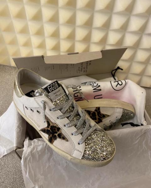 Golden Goose Super-Star Skate Shoes Women's Low-top Ecru