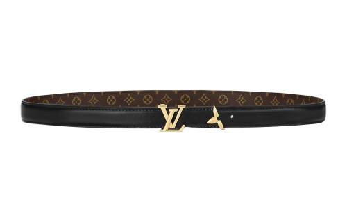 LOUIS VUITTON Lv Pretty Lv 20mm Reversible Belt 