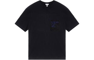 LOEWE Relaxed Fit T-shirt In Cotton Black