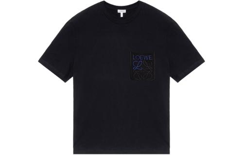 LOEWE Relaxed Fit T-shirt In Cotton Black
