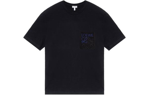 LOEWE Relaxed Fit T-shirt In Cotton Black