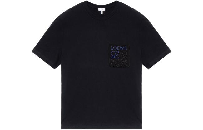 LOEWE Relaxed Fit T-shirt In Cotton Black