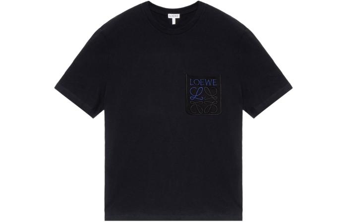 LOEWE Relaxed Fit T-shirt In Cotton Black