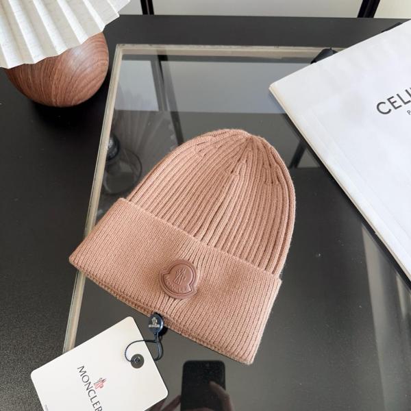Moncler Logo appliqué Beanie