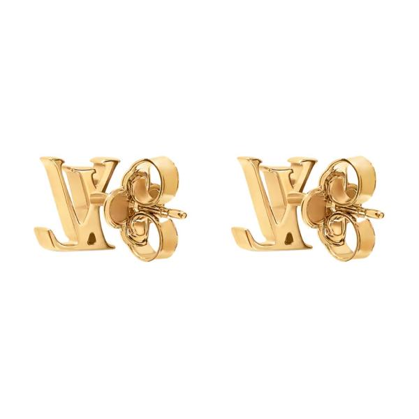 LOUIS VUITTON Earrings Women's Gold