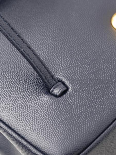 CHANEL Grain Embossed Calfskin Leather & Gold Metal Flap Bag Shoulder Bag Small Women's Dark Blue AS6130-B23483-U2366 L22*W7*H15 cm