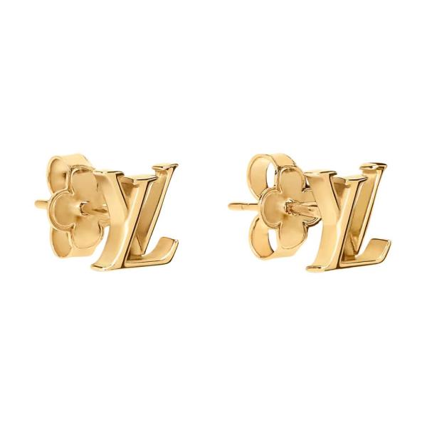 LOUIS VUITTON Earrings Women's Gold