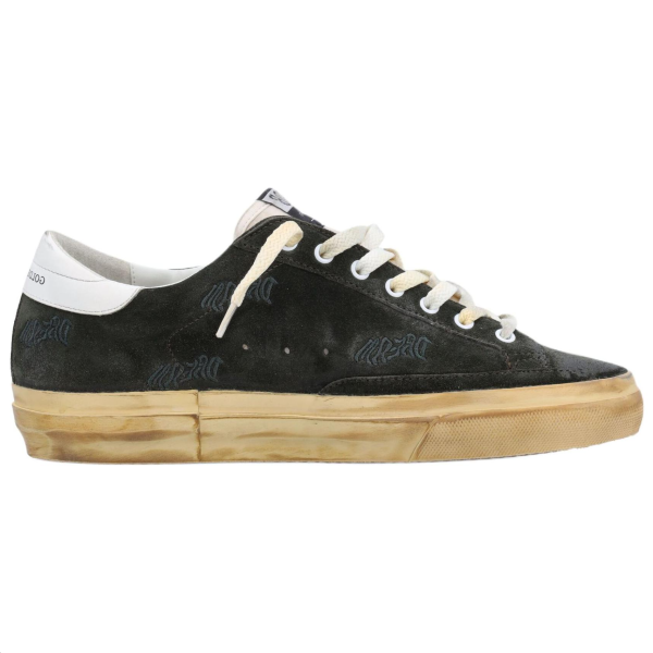 Golden Goose Super Star Suede Low top Skateboard Shoes Black
