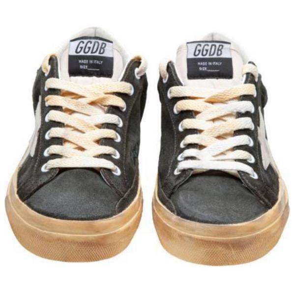 Golden Goose Super Star Suede Low top Skateboard Shoes Black