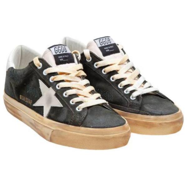 Golden Goose Super Star Suede Low top Skateboard Shoes Black