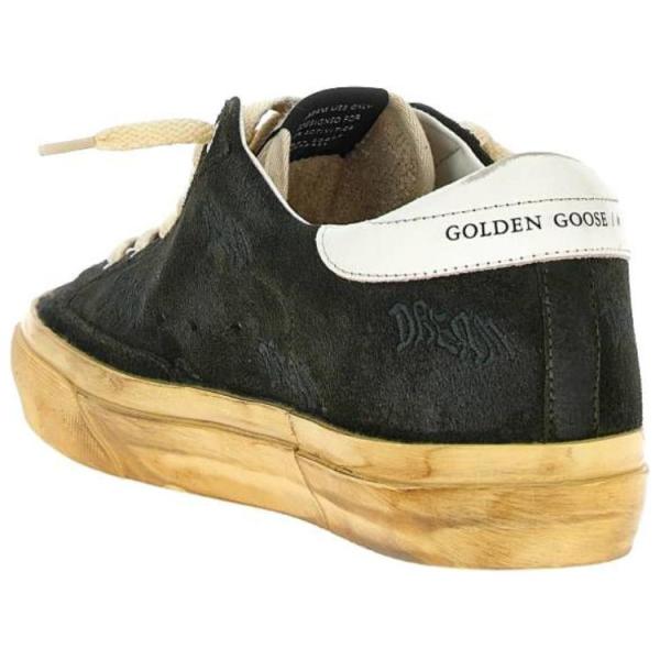 Golden Goose Super Star Suede Low top Skateboard Shoes Black