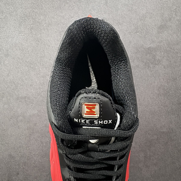 Nike Shox R4 University Red Black Metallic Silver