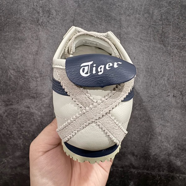 Onitsuka Tiger Mexico 66 Casual Shoes Women's Low-top Beige/Blue