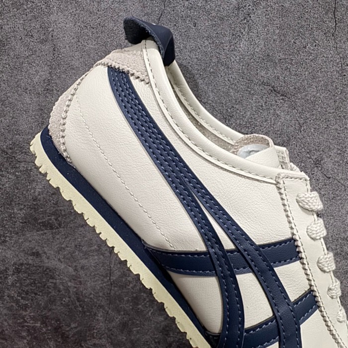 Onitsuka Tiger Mexico 66 Casual Shoes Women's Low-top Beige/Blue
