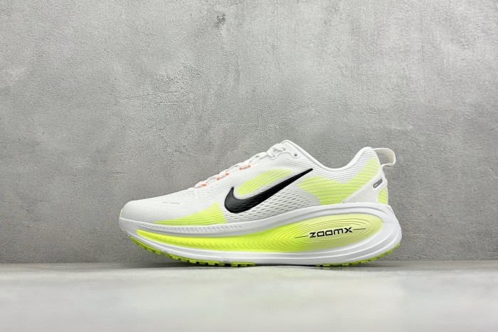 Nike Vomero 18 Breathable Running Shoes White Green