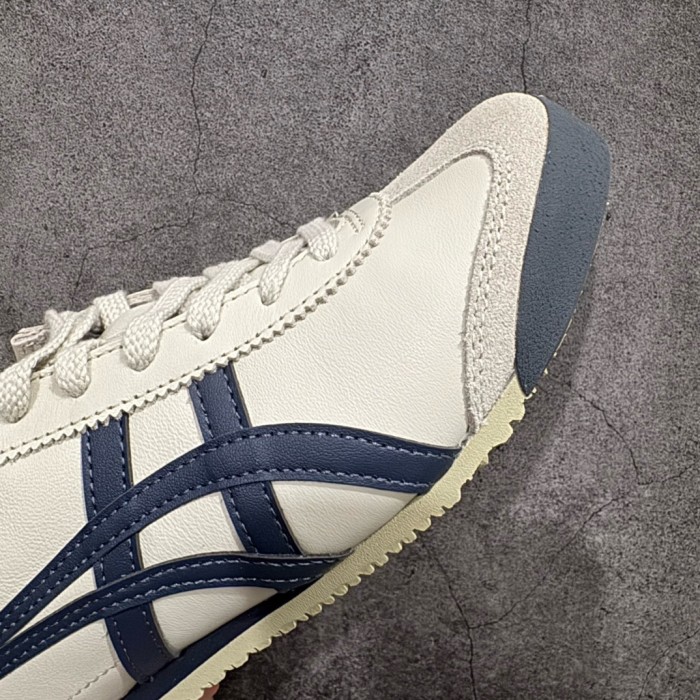 Onitsuka Tiger Mexico 66 Casual Shoes Women's Low-top Beige/Blue