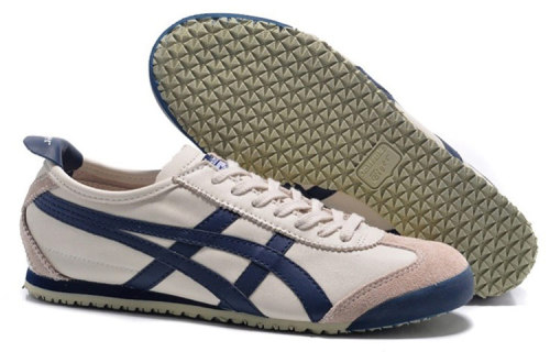 Onitsuka Tiger Mexico 66 Casual Shoes Women's Low-top Beige/Blue