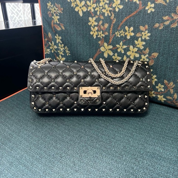 Valentino Rockstud Shoulder Bags 9W0B0T95VFQ0NO L27cm W5cm H12cm