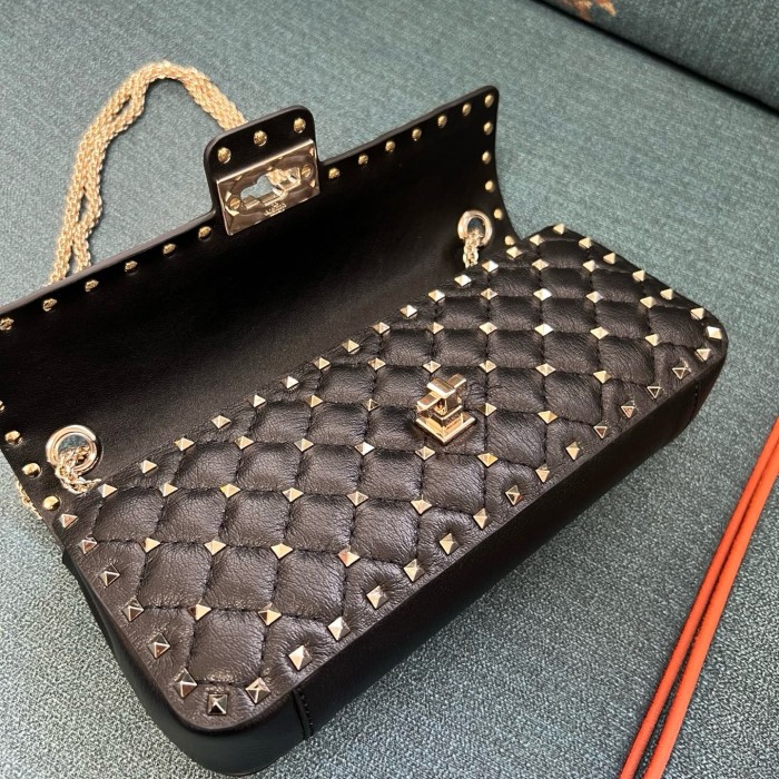 Valentino Rockstud Shoulder Bags 9W0B0T95VFQ0NO L27cm W5cm H12cm