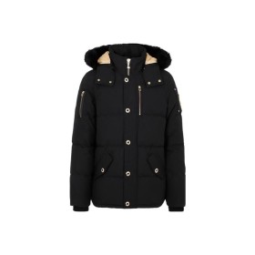 Moose Knuckles 3Q Logo Plaque Padded Jacket