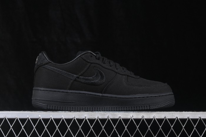 Nike Air Force 1 Low Stussy Black