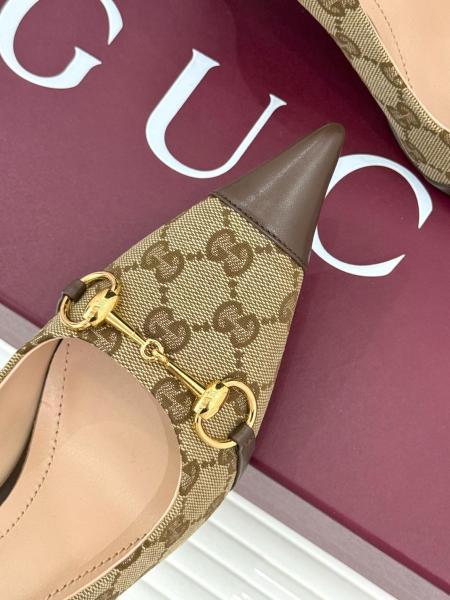 GUCCI High Heels Women's Sand & Brown