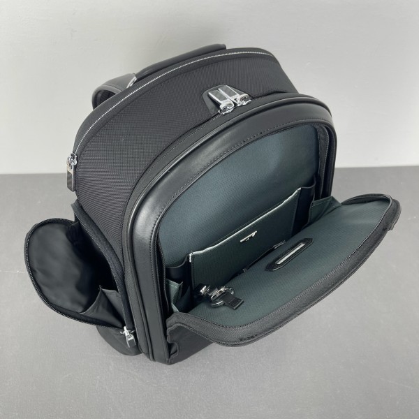 TUMI Polyester Backpacks Medium Men's Black 1566231041 L37*W15*H39.5 cm