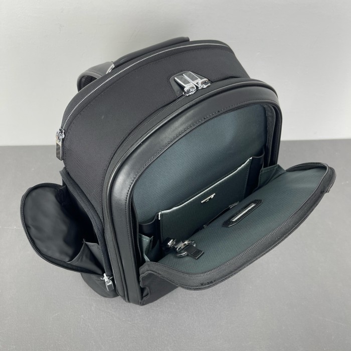 TUMI Polyester Backpacks Medium Men's Black 1566231041 L37*W15*H39.5 cm